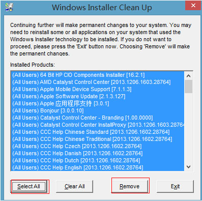 Windows Installer Clean UPѰ