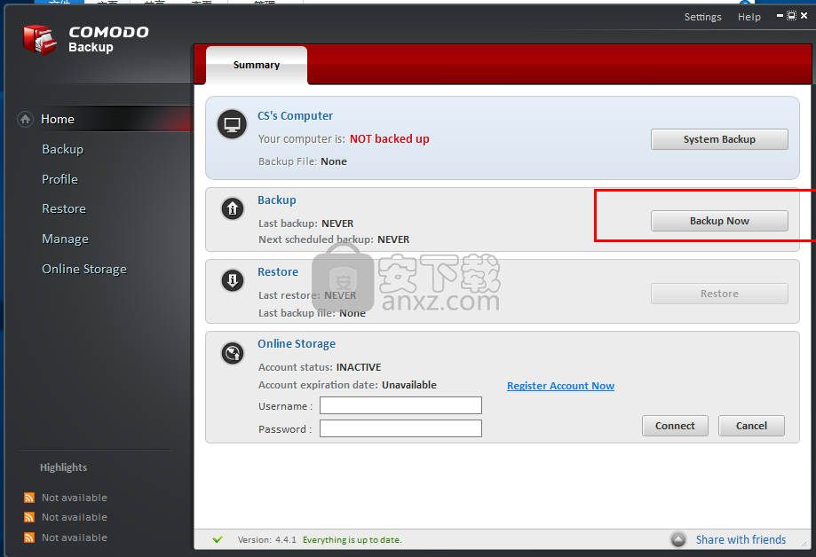 Comodo Backupרҵ