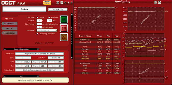 OCCT(Դ) v4.4.1ٷ