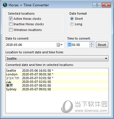 Horas(ʱ) v6.4.0°