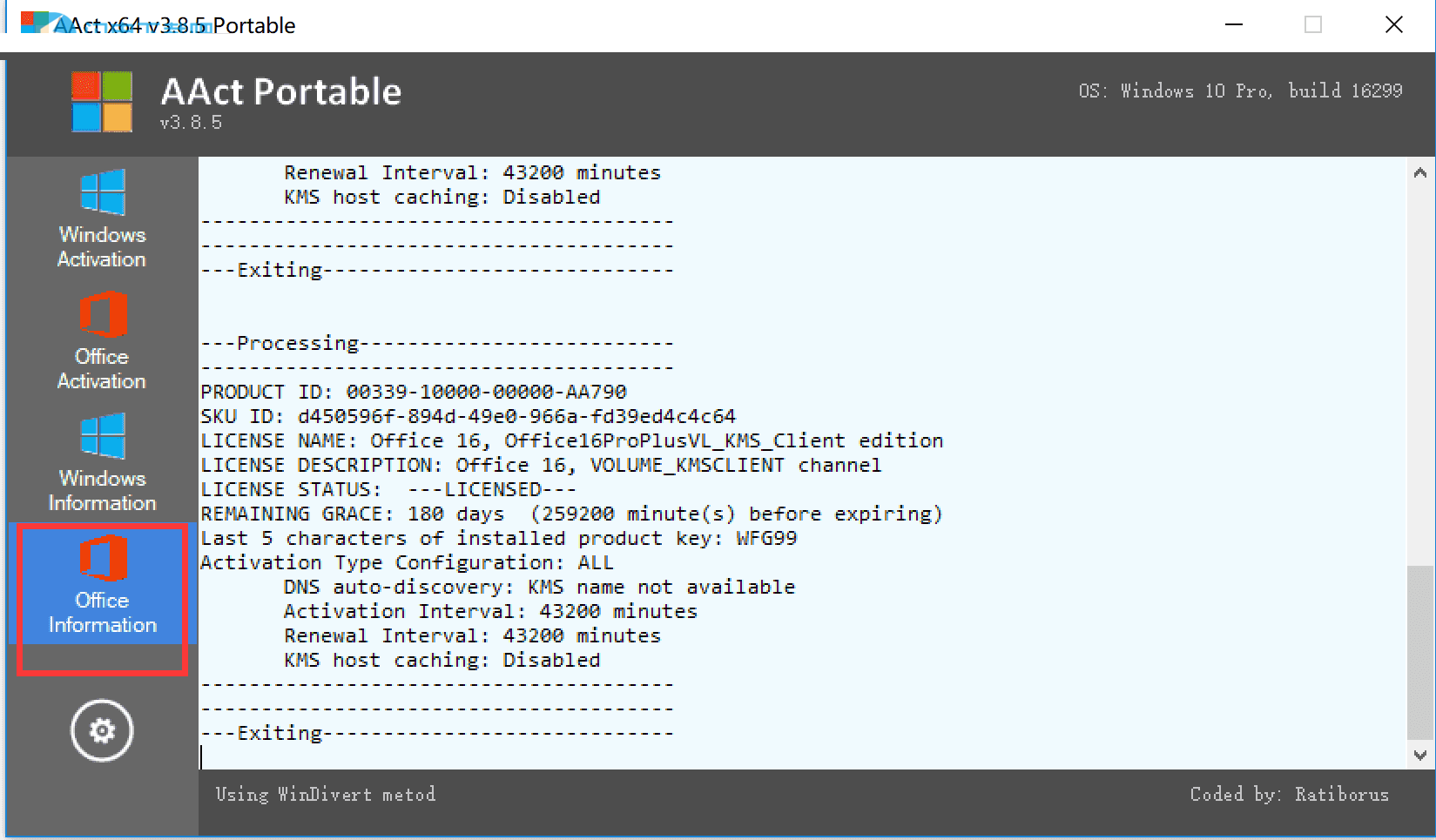 AAct Portable(KMS) v4.2.4ʽ