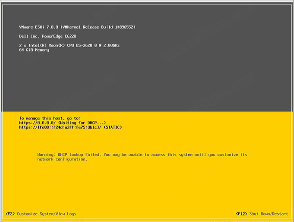 VMware Esxi 7.0ٷ