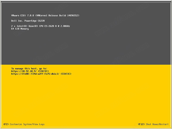 VMware Esxi 7.0ɫ