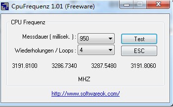 CpuFrequenz v3.88 İ