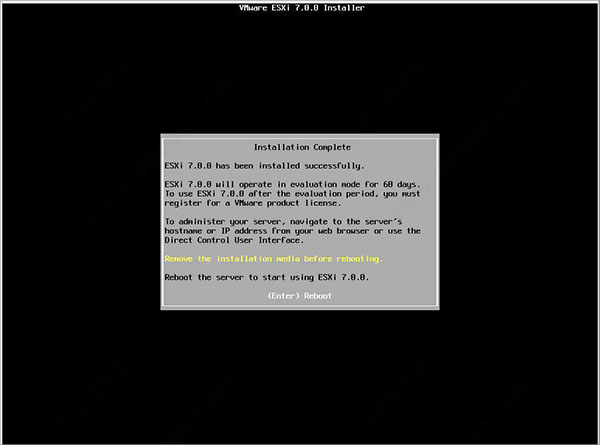 VMware Esxi v7.0.1°