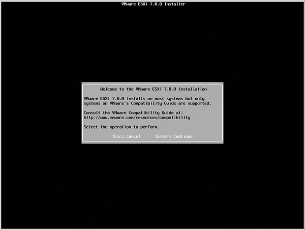 VMware Esxi v7.0.1°