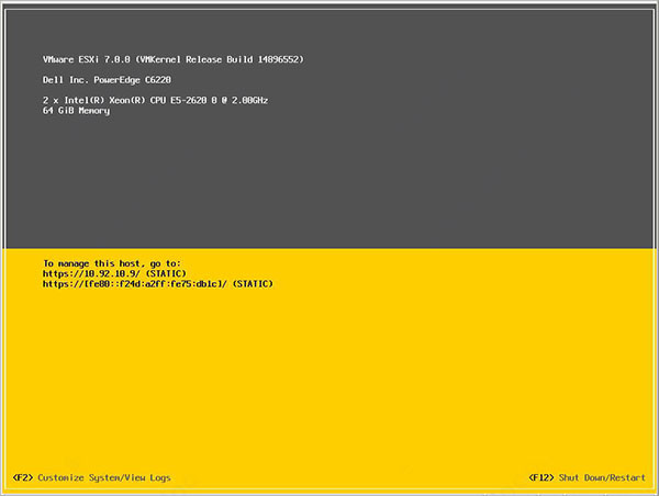 VMware Esxi v7.0.1ƽ(Կ)