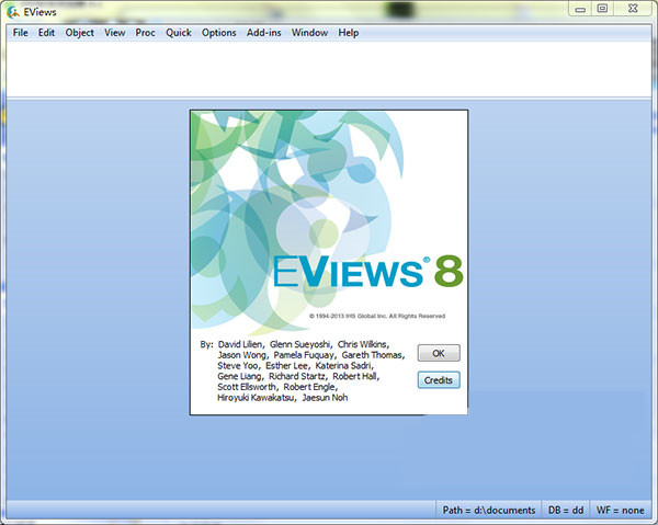 EViews V8.0 ʽ