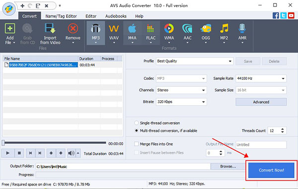 Ƶת(AVS Audio Converter) v7.2.1.528ٷ