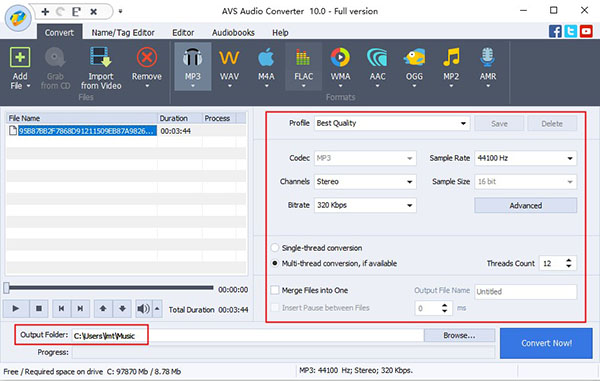 Ƶת(AVS Audio Converter) v7.2.1.528ٷ