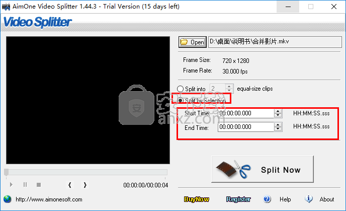 AimOne Video Splitter v1.44.3