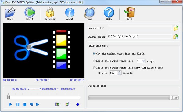 Fast AVI MPEG Splitter v1.2.1220ʽ