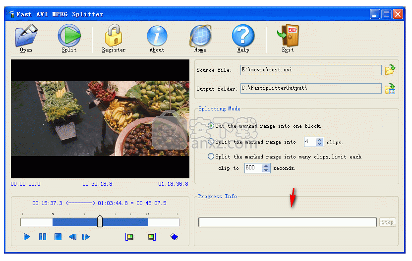 Fast AVI MPEG Splitter v1.2.1220ʽ