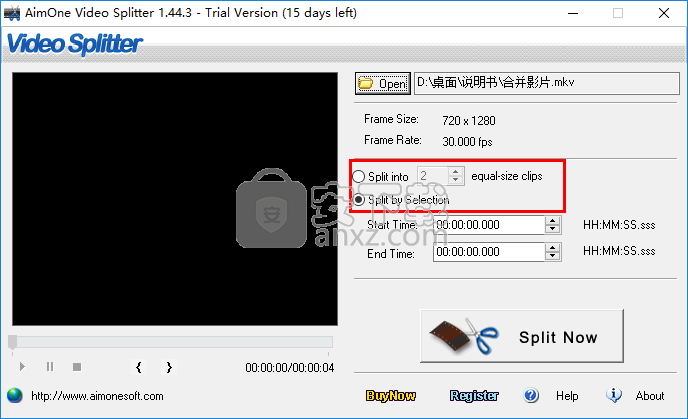 AimOne Video Splitter v1.44.3