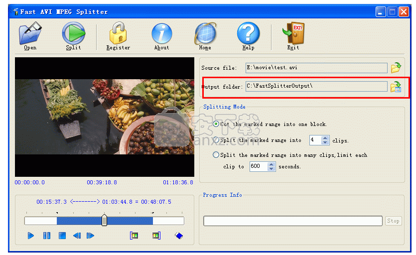 Fast AVI MPEG Splitter v1.2.1220ʽ