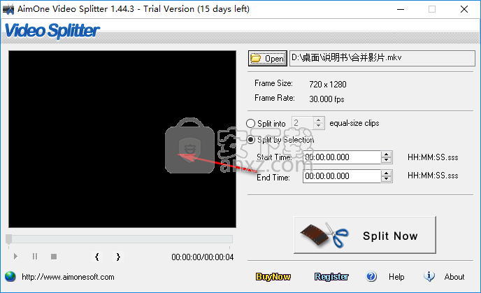 AimOne Video Splitter v1.44.3