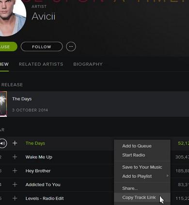 Spotify(ֲ) v0.8