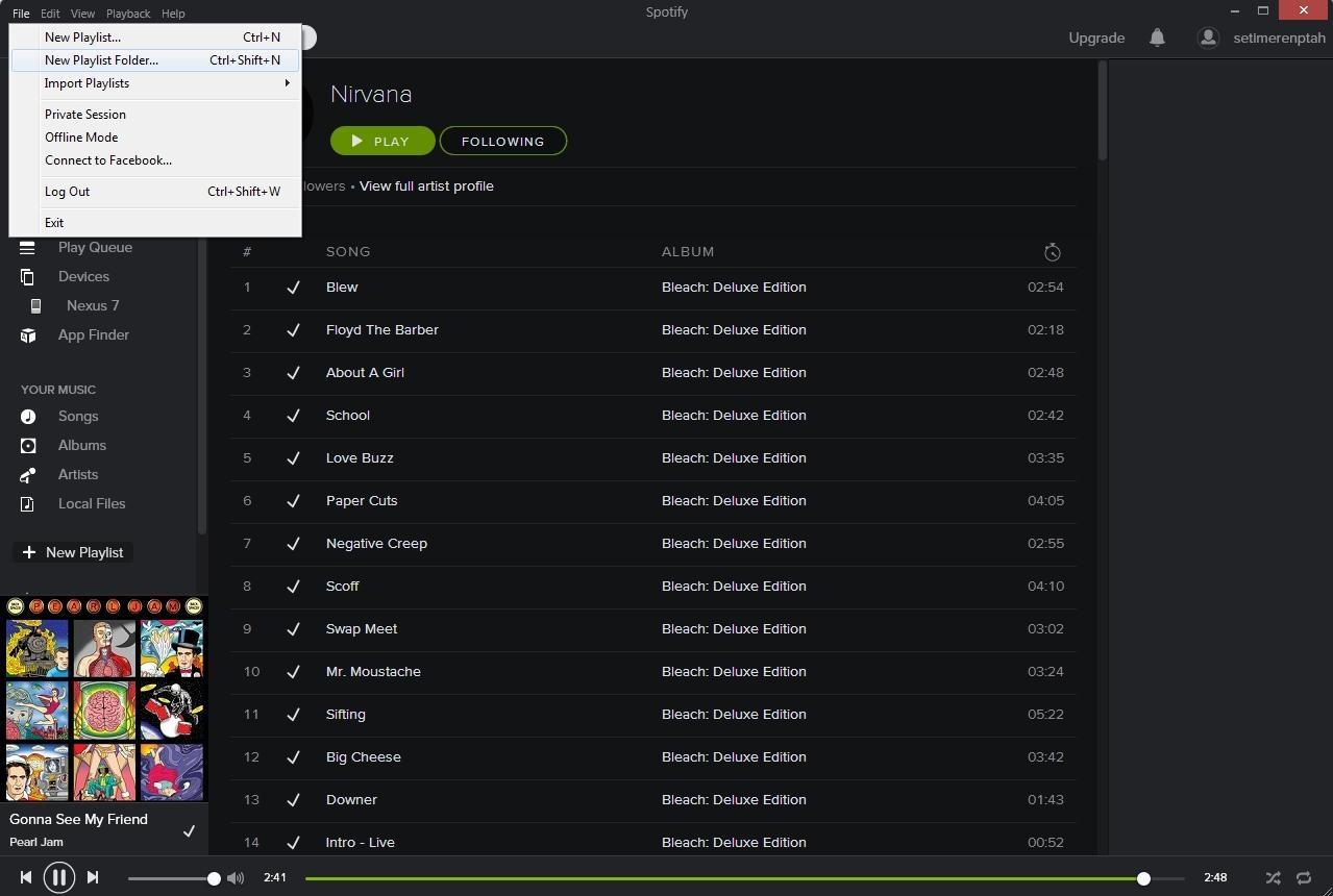 Spotify(ֲ) v0.8