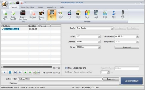 Soft4Boost Audio Converter v6.4.7.631ɫ