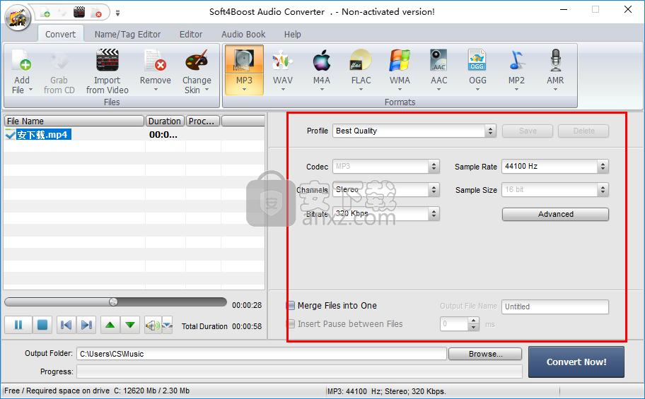 Soft4Boost Audio Converter v6.4.7.631ɫ