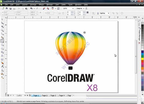 CorelDRAW X8ɫ°