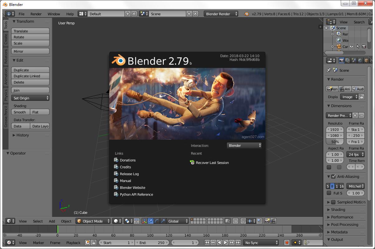 3Dģ(Blender) v2.7.6.0İ