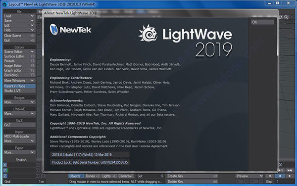 NewTek LightWave 3D v2019.1ɫ