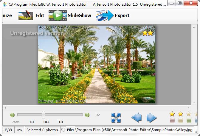 Artensoft Photo Editor(Ƭ༭) v1.5°