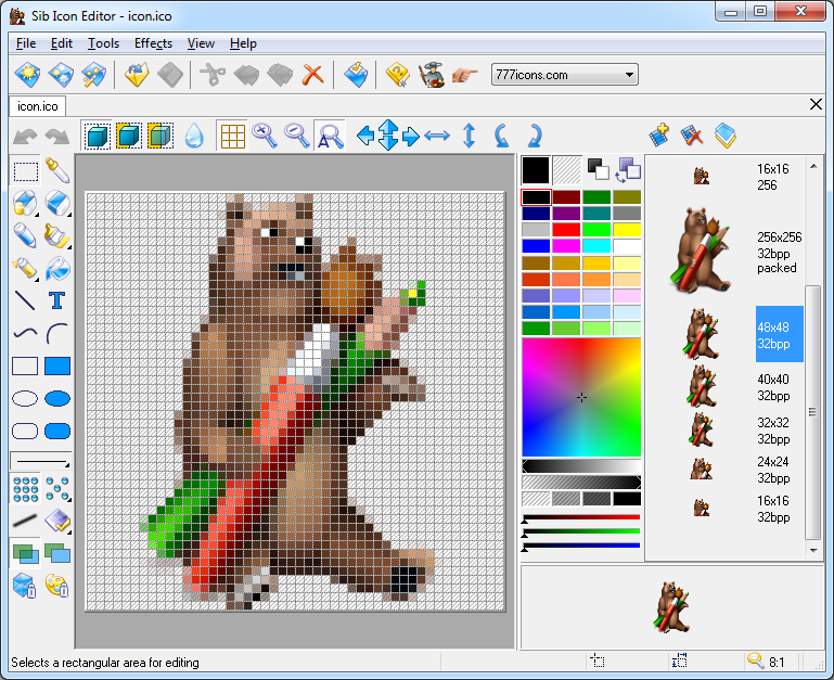 Sib Icon Editor Pro(ͼ) v5.16ɫ