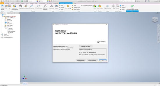 Autodesk Inventor Nastran(Ԫ) v2022ʽ