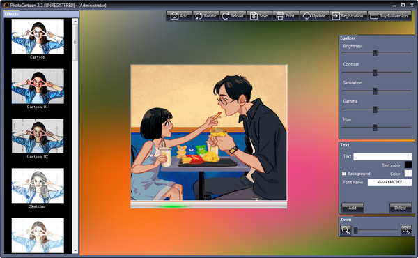 PhotoCartoon Professional(ͼ񻯴) v6.0ɫ