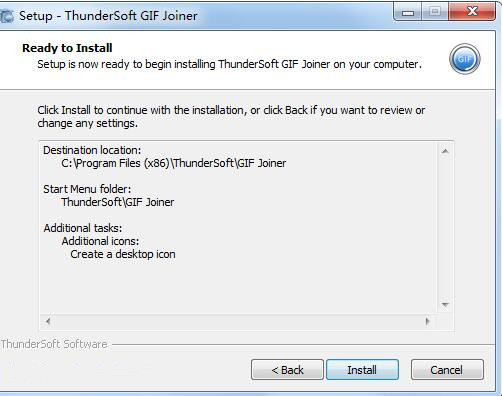 ThunderSoft GIF Joiner(GIF)v15.0°