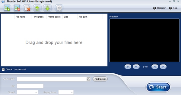 ThunderSoft GIF Joiner(GIF)v15.0°