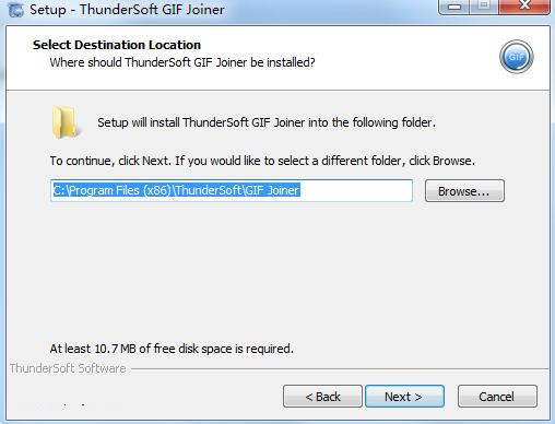 ThunderSoft GIF Joiner(GIF)v15.0°