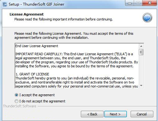 ThunderSoft GIF Joiner(GIF)v15.0°