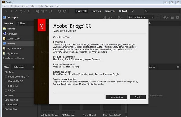 Adobe Bridge CC 2019