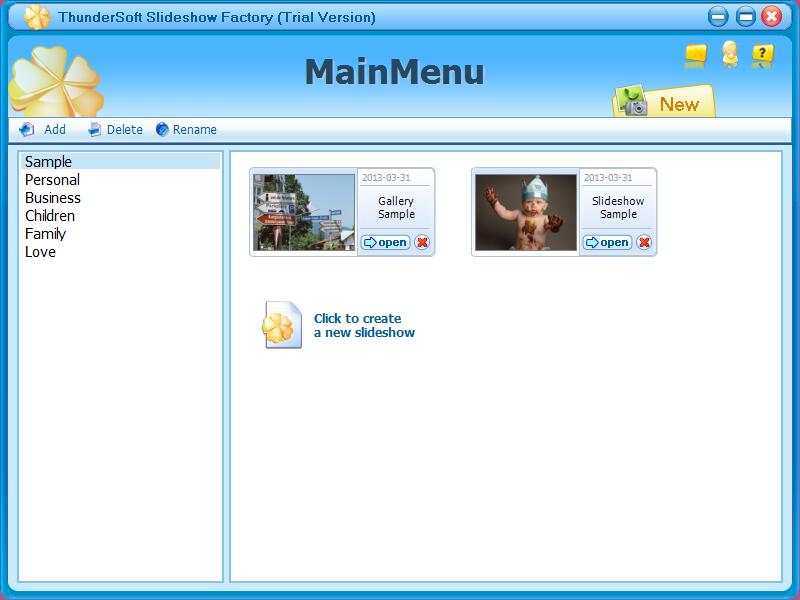 ThunderSoft Slideshow Factory(õƬ) v5.5