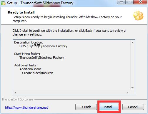 ThunderSoft Slideshow Factory(õƬ) v5.5