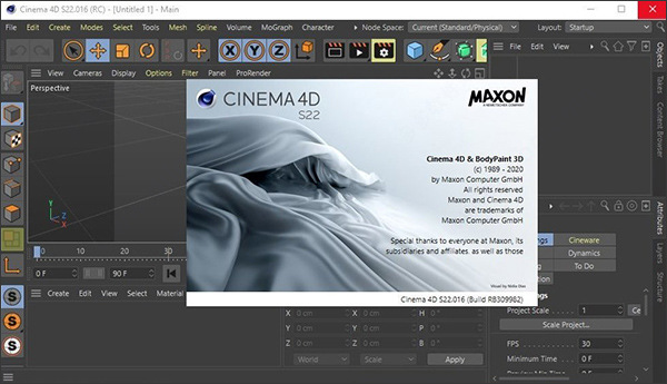 Cinema 4D S22 ƽ(к)