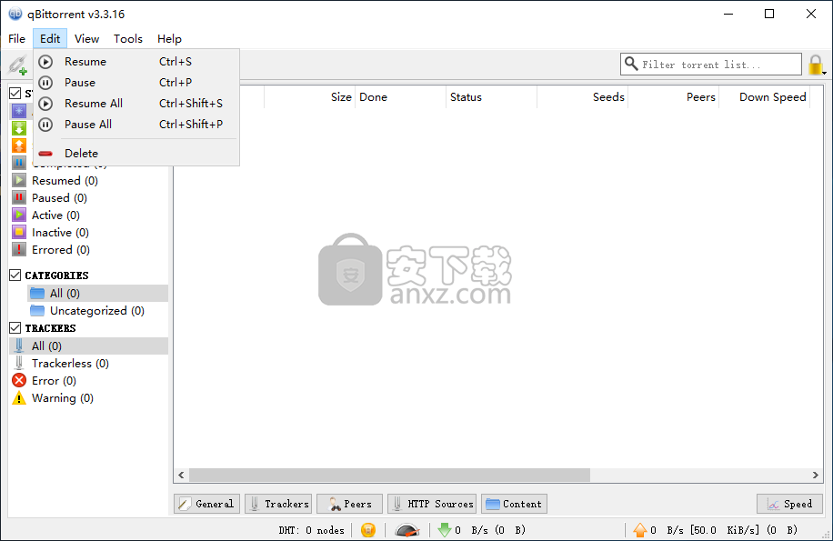 qBittorrent V3.3.16ٰ