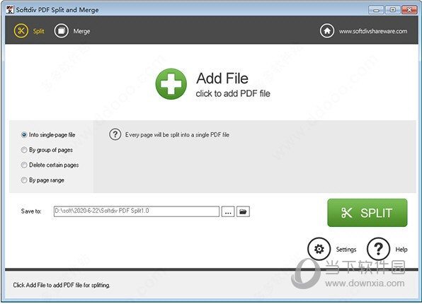 SoftP PDF Split and Merge(PDFֺϲ) v1.0ȫܰ