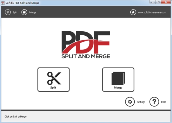 Softdiv PDF Split and Mergeƽ v1.0