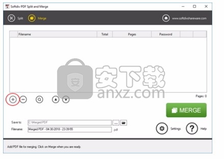 SoftP PDF Split and Merge(PDFֺϲ) v1.0ȫܰ