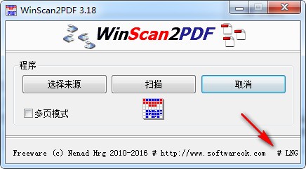 WinScan2PDF v6.06°