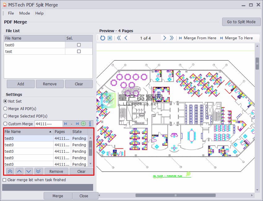 MSTech PDF Split Merge v1.1.12°