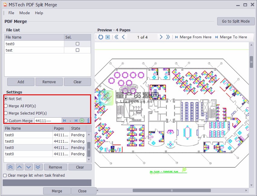 MSTech PDF Split Merge v1.1.12°