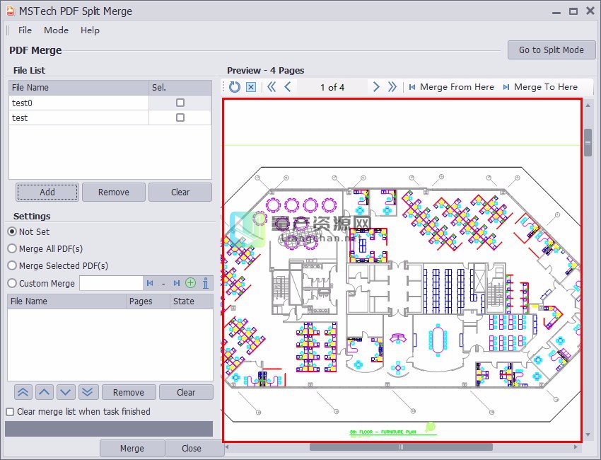 MSTech PDF Split Merge v1.1.12°