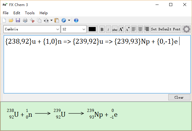 Efofex FX Chem