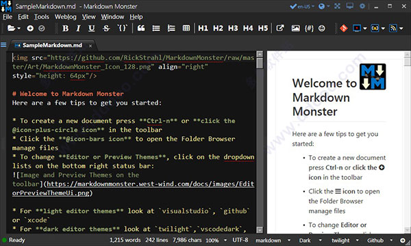 Markdown Monsterרҵ