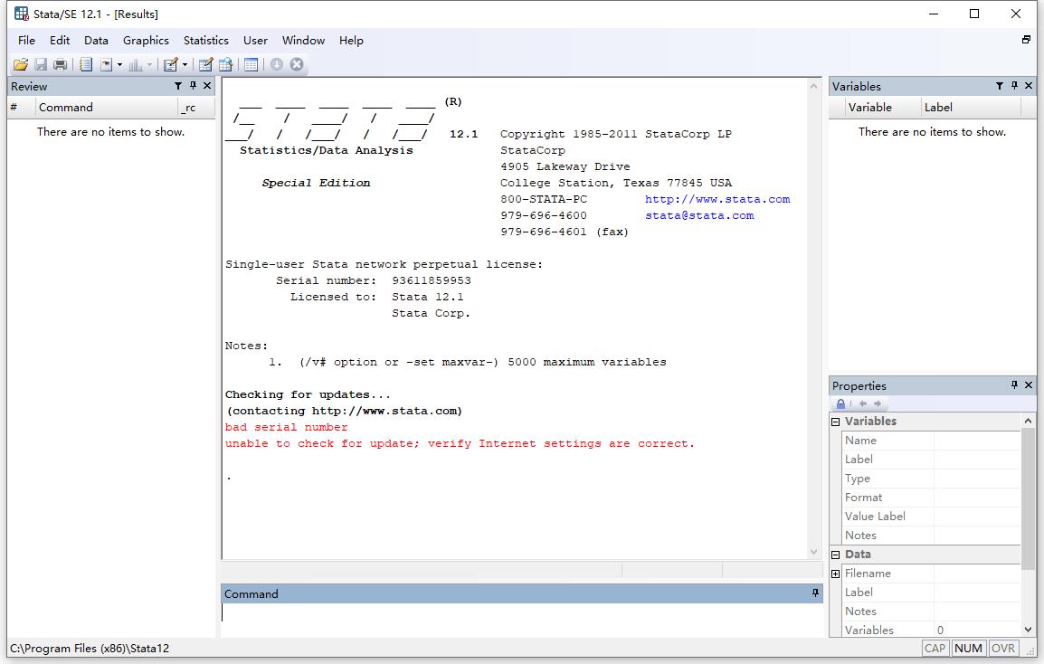 stata(ͳ) V12.0İ